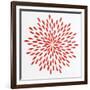 Red Petals 01-Tom Quartermaine-Framed Giclee Print