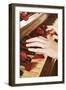 Red Petals on a Piano-Steve Allsopp-Framed Photographic Print