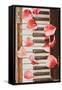 Red Petals on a Piano-Steve Allsopp-Framed Stretched Canvas