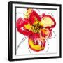 Red Petals-Jan Weiss-Framed Art Print