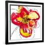 Red Petals-Jan Weiss-Framed Art Print