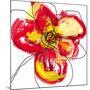 Red Petals-Jan Weiss-Mounted Art Print