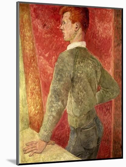 Red Pete Standing, 1959-Peter Samuelson-Mounted Giclee Print