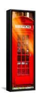 Red Phone Booth in London - City of London - UK - England - United Kingdom - Europe - Door Poster-Philippe Hugonnard-Framed Stretched Canvas