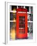 Red Phone Booth in London - City of London - UK - England - United Kingdom - Europe-Philippe Hugonnard-Framed Photographic Print