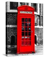 Red Phone Booth in London - City of London - UK - England - United Kingdom - Europe-Philippe Hugonnard-Stretched Canvas