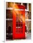 Red Phone Booth in London - City of London - UK - England - United Kingdom - Europe-Philippe Hugonnard-Framed Photographic Print