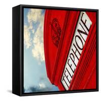 Red Phone Booth in London - City of London - UK - England - United Kingdom - Europe-Philippe Hugonnard-Framed Stretched Canvas