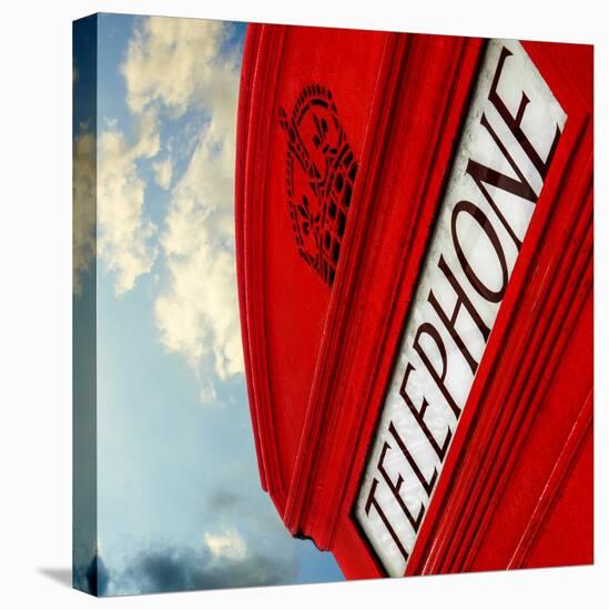 Red Phone Booth in London - City of London - UK - England - United Kingdom - Europe-Philippe Hugonnard-Stretched Canvas