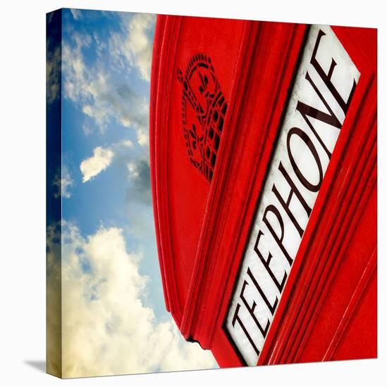 Red Phone Booth in London - City of London - UK - England - United Kingdom - Europe-Philippe Hugonnard-Stretched Canvas