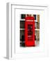 Red Phone Booth in London - City of London - UK - England - United Kingdom - Europe-Philippe Hugonnard-Framed Art Print