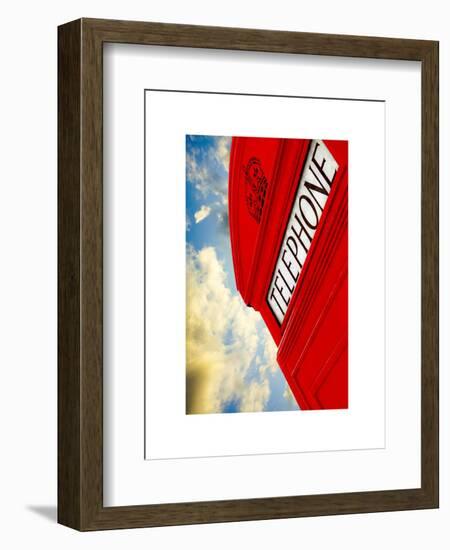 Red Phone Booth in London - City of London - UK - England - United Kingdom - Europe-Philippe Hugonnard-Framed Art Print