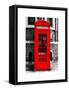 Red Phone Booth in London - City of London - UK - England - United Kingdom - Europe-Philippe Hugonnard-Framed Stretched Canvas