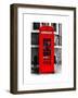 Red Phone Booth in London - City of London - UK - England - United Kingdom - Europe-Philippe Hugonnard-Framed Art Print