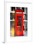 Red Phone Booth in London - City of London - UK - England - United Kingdom - Europe-Philippe Hugonnard-Framed Art Print