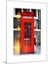 Red Phone Booth in London - City of London - UK - England - United Kingdom - Europe-Philippe Hugonnard-Mounted Art Print