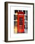 Red Phone Booth in London - City of London - UK - England - United Kingdom - Europe-Philippe Hugonnard-Framed Art Print