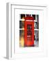 Red Phone Booth in London - City of London - UK - England - United Kingdom - Europe-Philippe Hugonnard-Framed Art Print