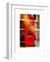 Red Phone Booth in London - City of London - UK - England - United Kingdom - Europe-Philippe Hugonnard-Framed Art Print