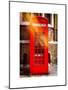 Red Phone Booth in London - City of London - UK - England - United Kingdom - Europe-Philippe Hugonnard-Mounted Art Print