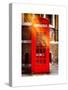 Red Phone Booth in London - City of London - UK - England - United Kingdom - Europe-Philippe Hugonnard-Stretched Canvas