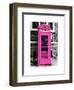 Red Phone Booth in London painted Pink - City of London - UK - England - United Kingdom - Europe-Philippe Hugonnard-Framed Art Print