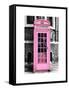 Red Phone Booth in London painted Pink - City of London - UK - England - United Kingdom - Europe-Philippe Hugonnard-Framed Stretched Canvas