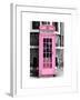 Red Phone Booth in London painted Pink - City of London - UK - England - United Kingdom - Europe-Philippe Hugonnard-Framed Art Print