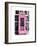 Red Phone Booth in London painted Pink - City of London - UK - England - United Kingdom - Europe-Philippe Hugonnard-Framed Art Print