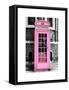 Red Phone Booth in London painted Pink - City of London - UK - England - United Kingdom - Europe-Philippe Hugonnard-Framed Stretched Canvas