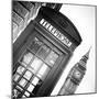 Red Phone Booth in London with the Big Ben - City of London - UK - England - United Kingdom-Philippe Hugonnard-Mounted Photographic Print