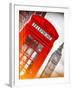 Red Phone Booth in London with the Big Ben - City of London - UK - England - United Kingdom-Philippe Hugonnard-Framed Photographic Print