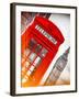 Red Phone Booth in London with the Big Ben - City of London - UK - England - United Kingdom-Philippe Hugonnard-Framed Photographic Print