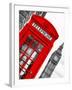 Red Phone Booth in London with the Big Ben - City of London - UK - England - United Kingdom-Philippe Hugonnard-Framed Photographic Print