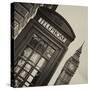 Red Phone Booth in London with the Big Ben - City of London - UK - England - United Kingdom-Philippe Hugonnard-Stretched Canvas