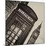 Red Phone Booth in London with the Big Ben - City of London - UK - England - United Kingdom-Philippe Hugonnard-Mounted Photographic Print