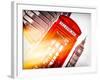 Red Phone Booth in London with the Big Ben - City of London - UK - England - United Kingdom-Philippe Hugonnard-Framed Photographic Print