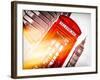 Red Phone Booth in London with the Big Ben - City of London - UK - England - United Kingdom-Philippe Hugonnard-Framed Photographic Print