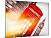 Red Phone Booth in London with the Big Ben - City of London - UK - England - United Kingdom-Philippe Hugonnard-Mounted Photographic Print