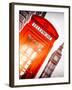 Red Phone Booth in London with the Big Ben - City of London - UK - England - United Kingdom-Philippe Hugonnard-Framed Photographic Print