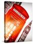 Red Phone Booth in London with the Big Ben - City of London - UK - England - United Kingdom-Philippe Hugonnard-Stretched Canvas