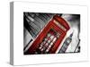 Red Phone Booth in London with the Big Ben - City of London - UK - England - United Kingdom-Philippe Hugonnard-Stretched Canvas