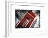 Red Phone Booth in London with the Big Ben - City of London - UK - England - United Kingdom-Philippe Hugonnard-Framed Art Print