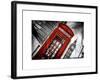 Red Phone Booth in London with the Big Ben - City of London - UK - England - United Kingdom-Philippe Hugonnard-Framed Art Print