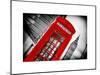 Red Phone Booth in London with the Big Ben - City of London - UK - England - United Kingdom-Philippe Hugonnard-Mounted Art Print