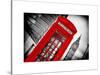 Red Phone Booth in London with the Big Ben - City of London - UK - England - United Kingdom-Philippe Hugonnard-Stretched Canvas