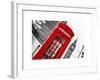 Red Phone Booth in London with the Big Ben - City of London - UK - England - United Kingdom-Philippe Hugonnard-Framed Art Print