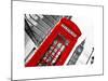 Red Phone Booth in London with the Big Ben - City of London - UK - England - United Kingdom-Philippe Hugonnard-Mounted Art Print