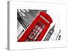 Red Phone Booth in London with the Big Ben - City of London - UK - England - United Kingdom-Philippe Hugonnard-Stretched Canvas