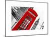 Red Phone Booth in London with the Big Ben - City of London - UK - England - United Kingdom-Philippe Hugonnard-Mounted Art Print